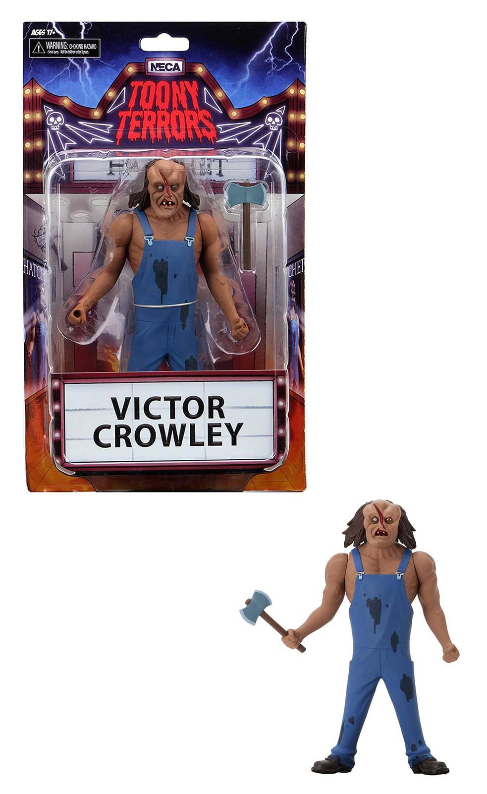 NECA - Toony Terrors Series 4 Action Figure | Victor Crowley (Hatchet ) - Blue