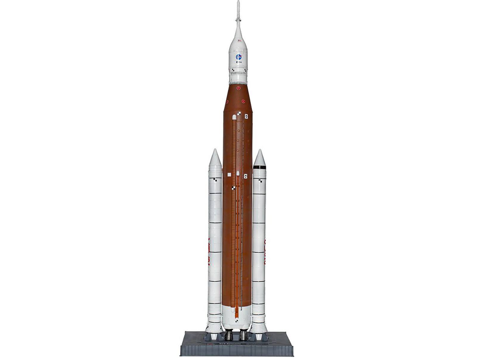 Angle. Airfix - Level 3 Model Kit NASA Space Launch System Artemis Gift Set 1/144 Plastic Model Kit by Airfix - Multicolor.