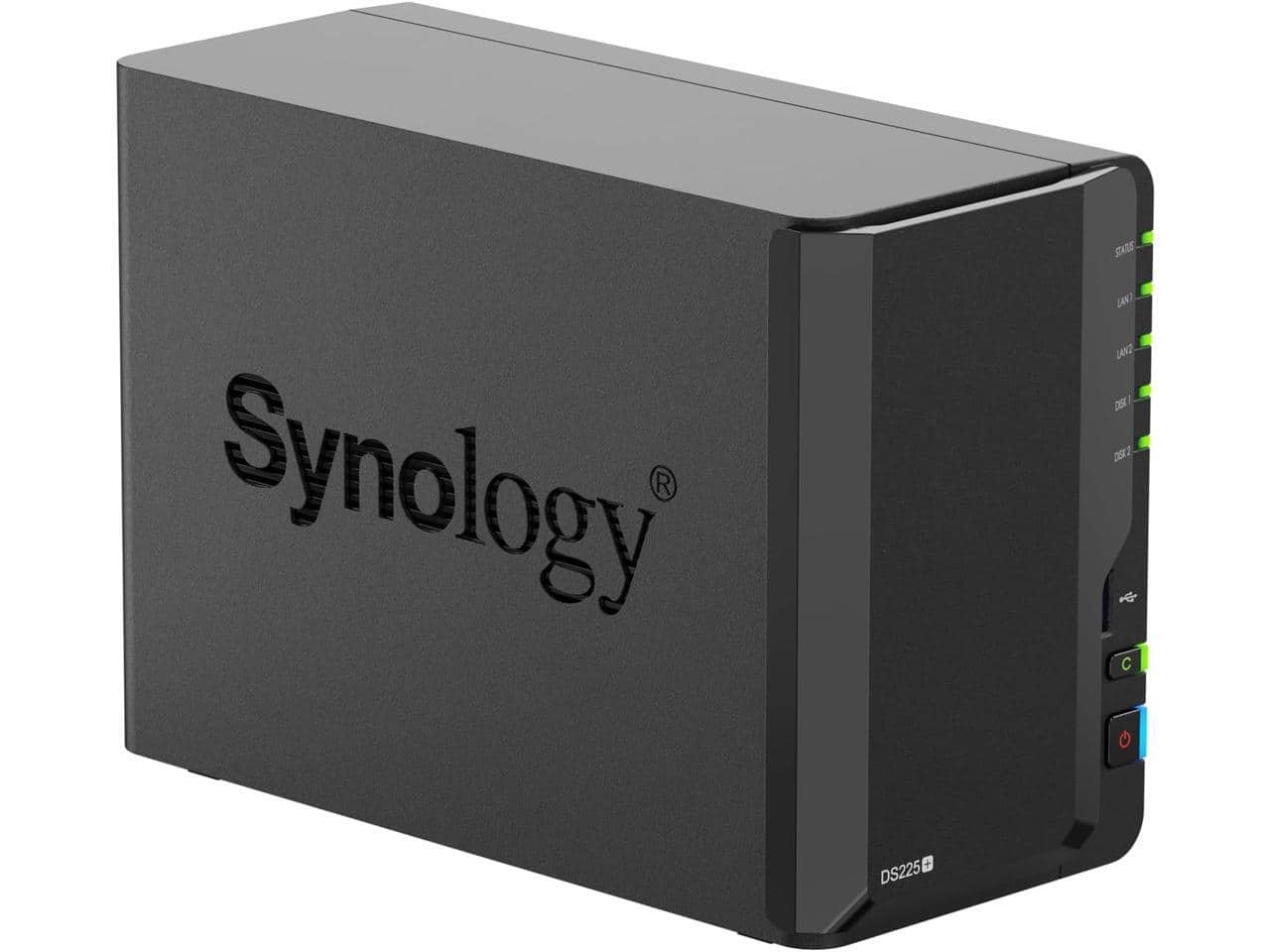 Synology DS225+ Diskless System Network Storage Black - Best Buy