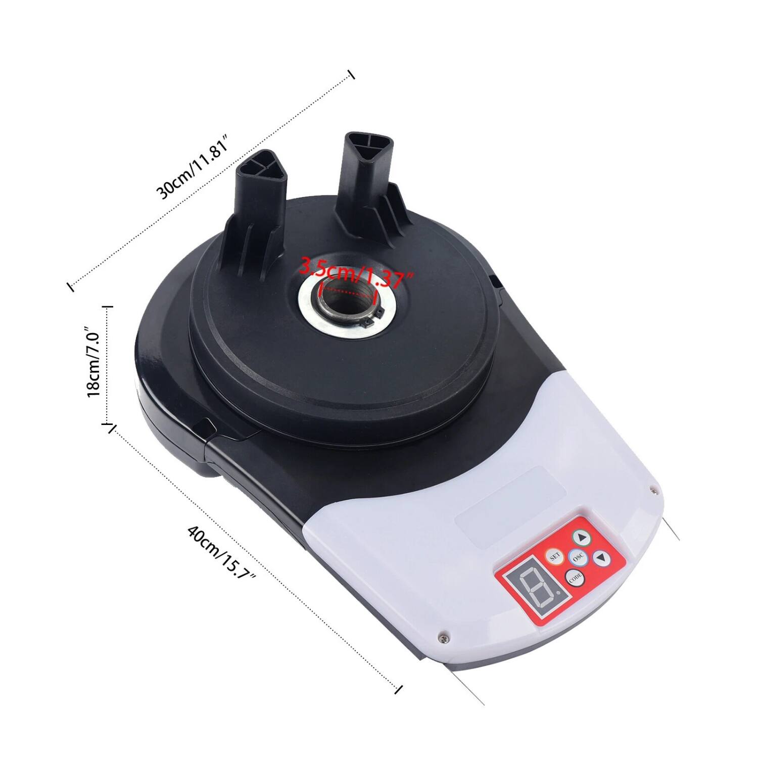 18cm/7.0, 3.5cm/1.37", 30cm/11.81", 40cm/15.7"