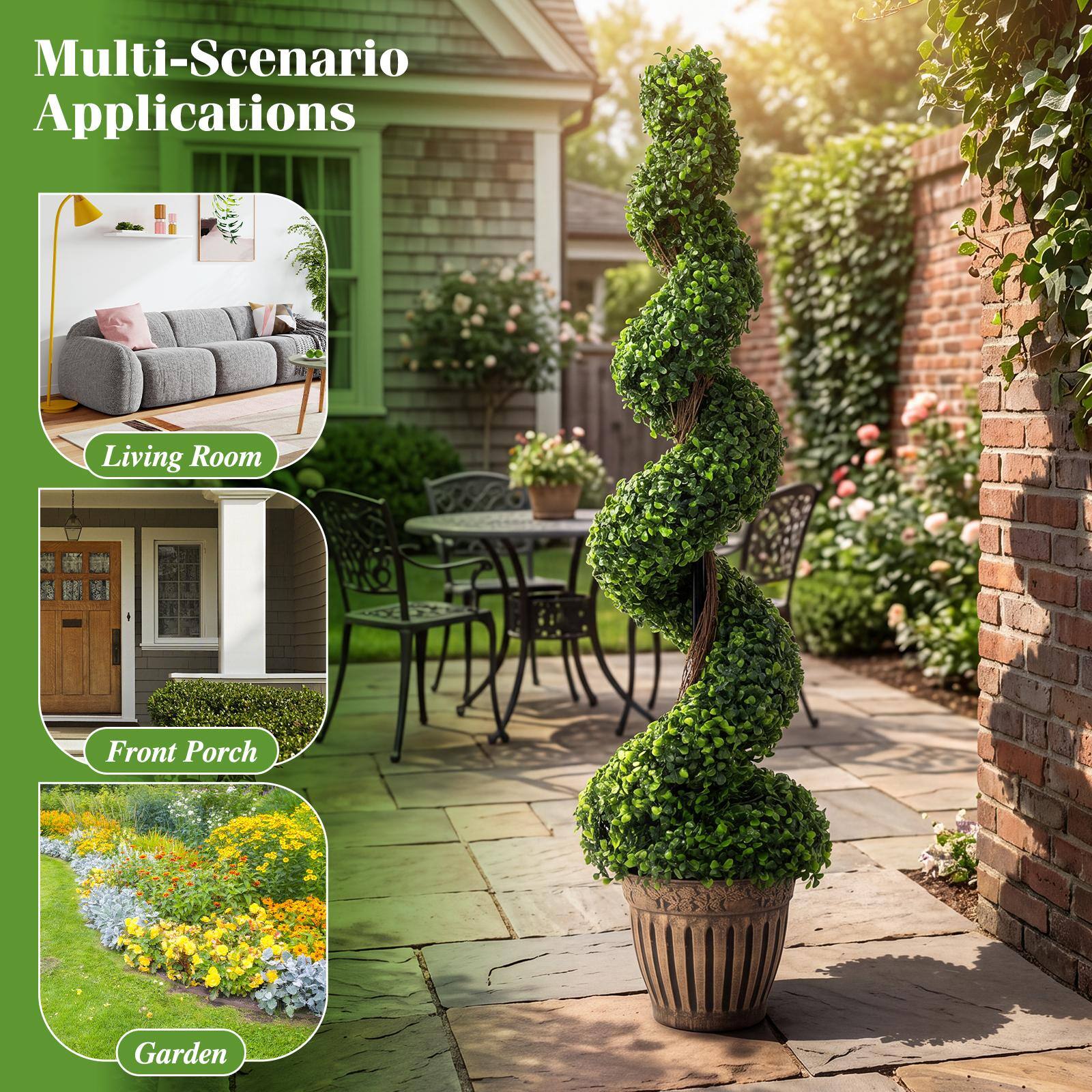 Multi-Scenario Applications

Living Room

Front Porch

Garden