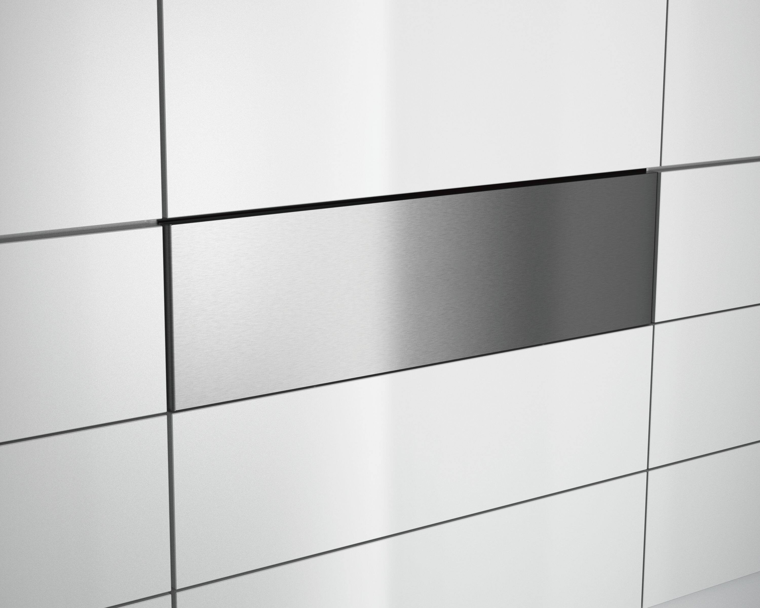 Alt View 5. Bosch - 500 Series 30" Warming Drawer - Stainless Steel.