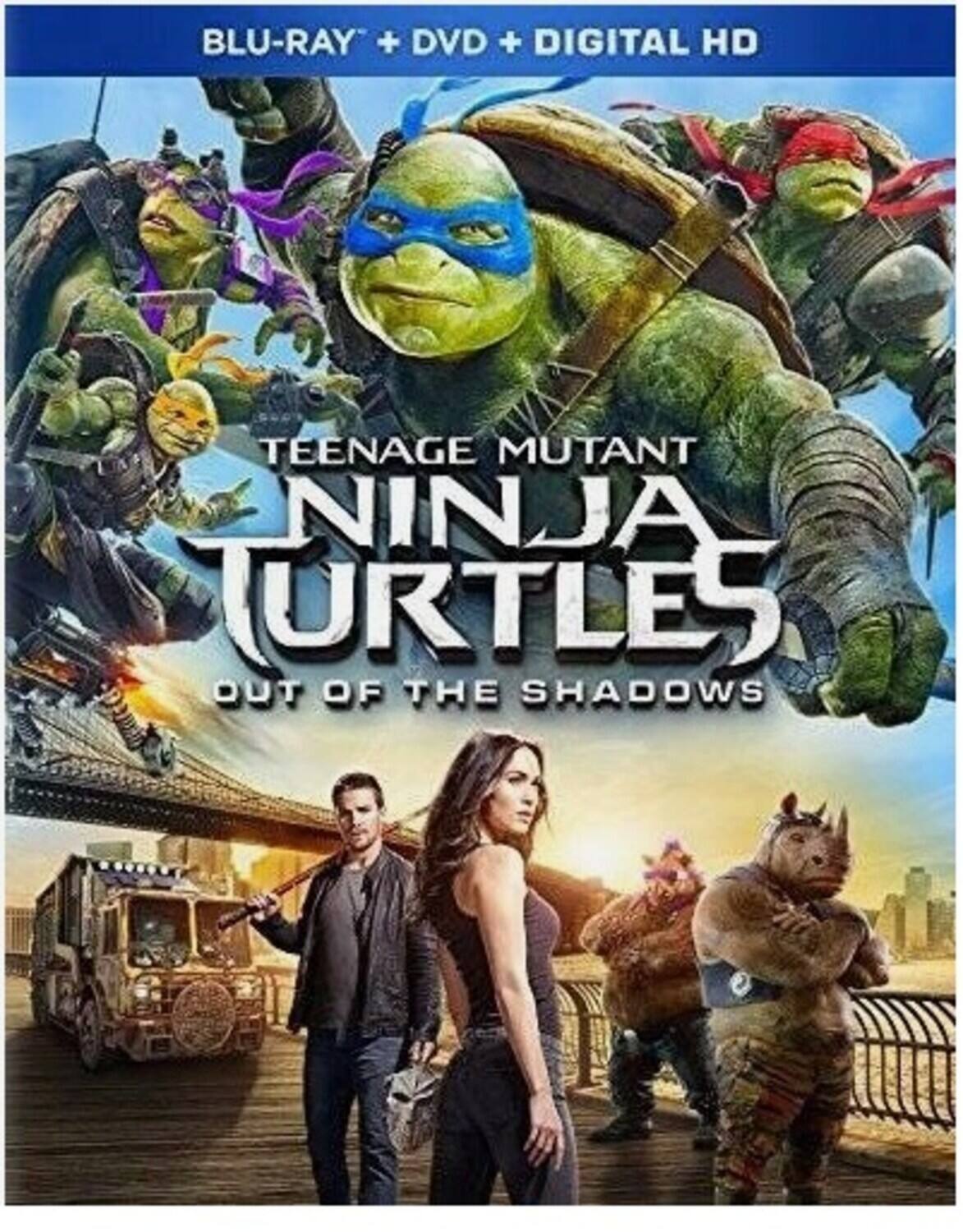 Front. Teenage Mutant Ninja Turtles: Out Of The Shadows   - BLU-RAY.