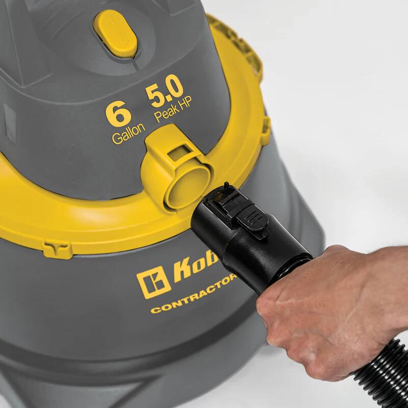 6 Gallon  
5.0 Peak HP  
Koh  
CONTRACTOR