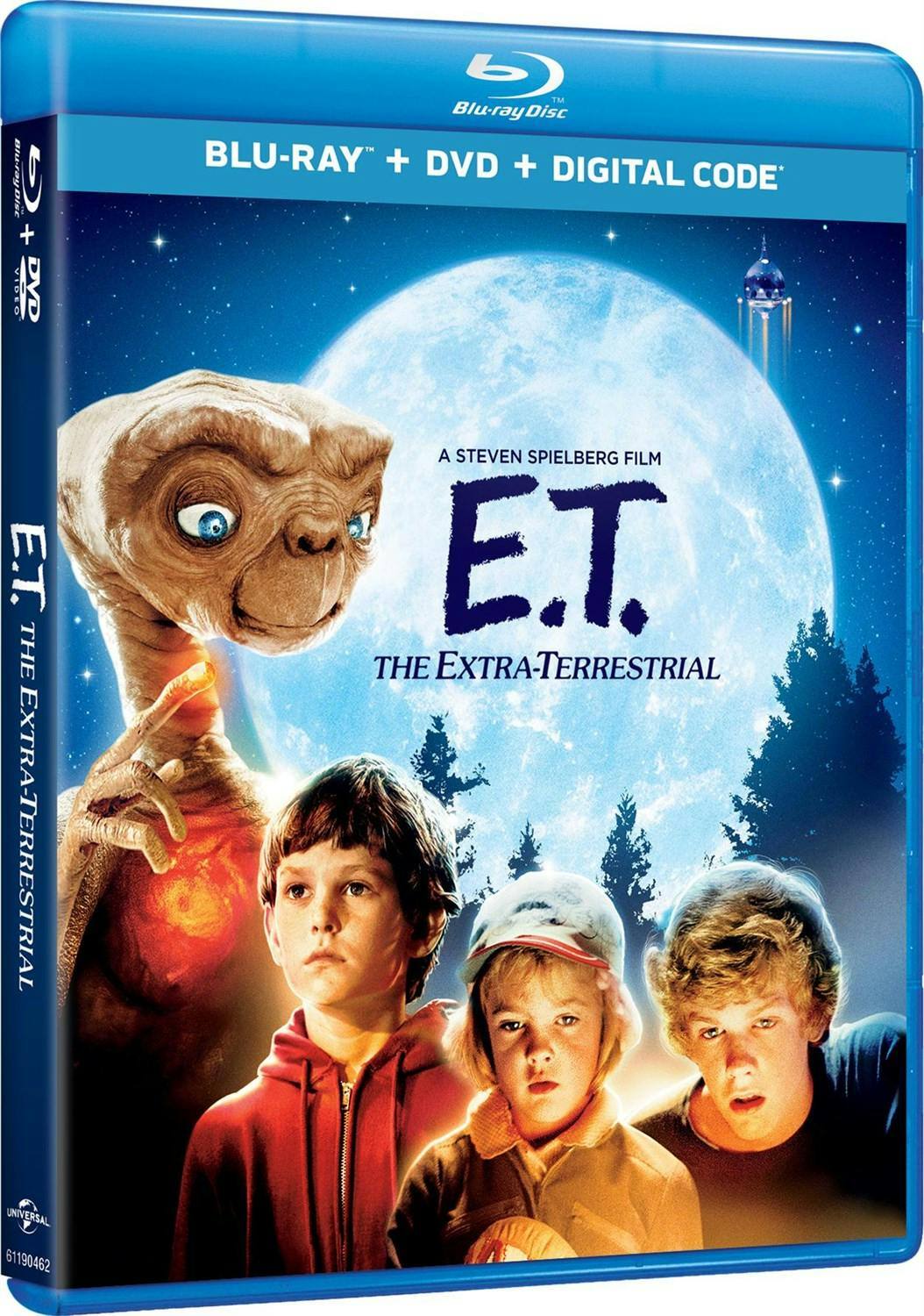 Angle. E.T. The Extra Terrestrial (DVD + Digital) [Blu-ray].