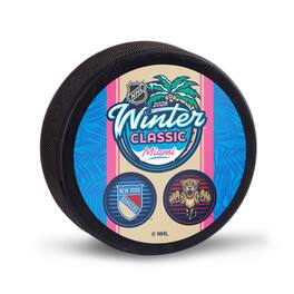 WinCraft - Florida Panthers vs. New York Rangers 2026 Winter Classic Hockey Puck - Multicolor