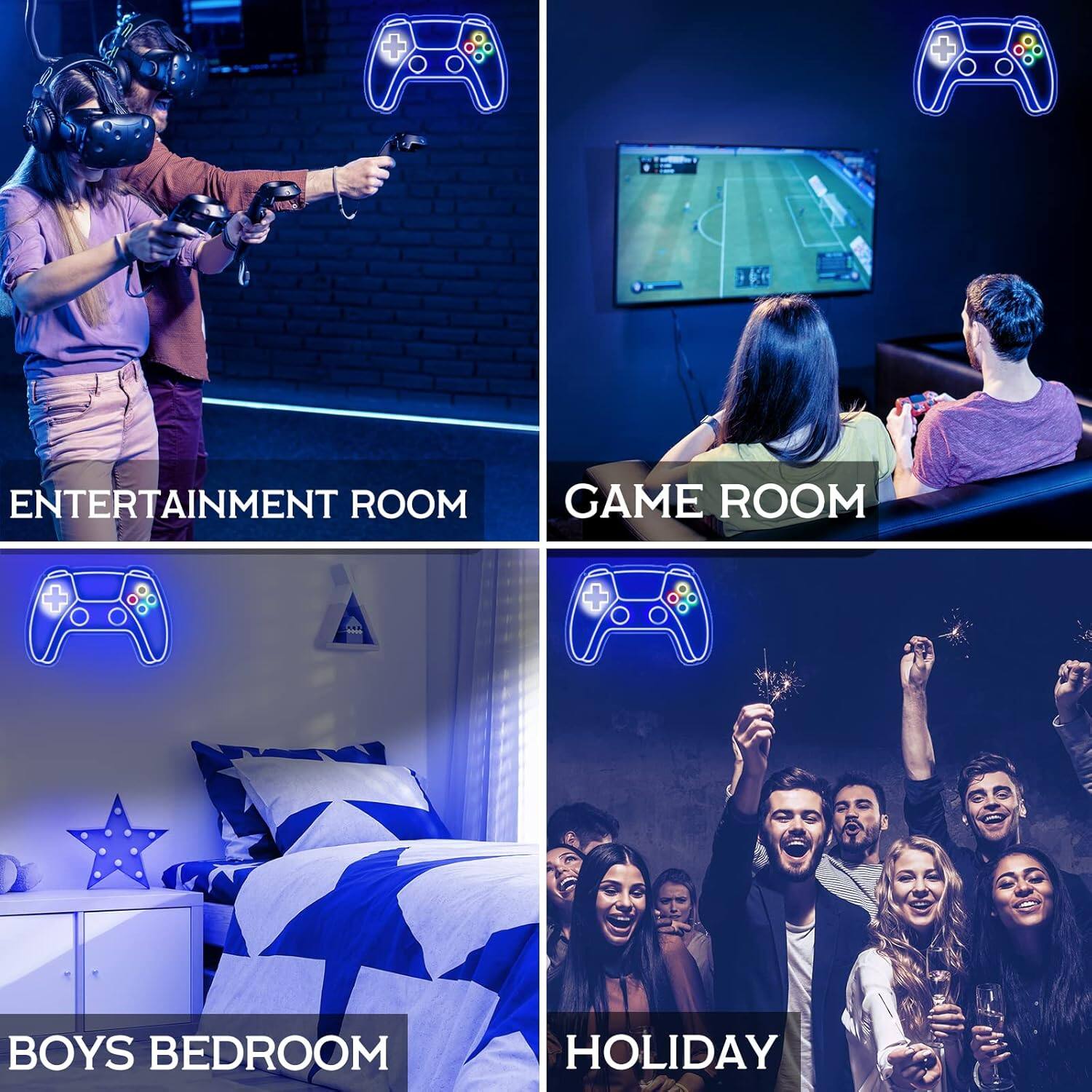 ENTERTAINMENT ROOM  
GAME ROOM  
BOYS BEDROOM  
HOLIDAY