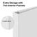 Extra Storage with Two Interior Pockets
Durable Spine