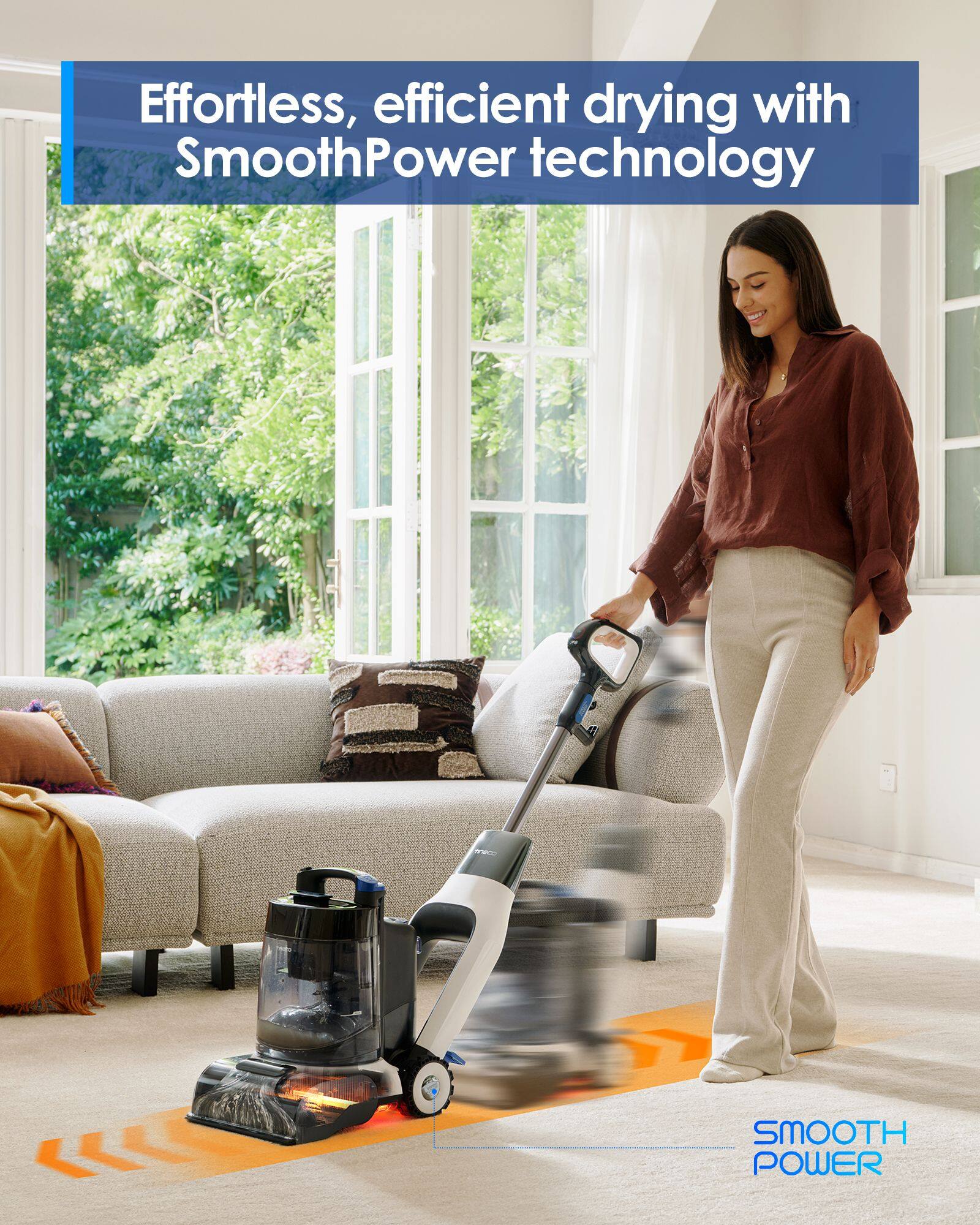 Effortless, efficient drying with SmoothPower technology

SMOOTH POWER