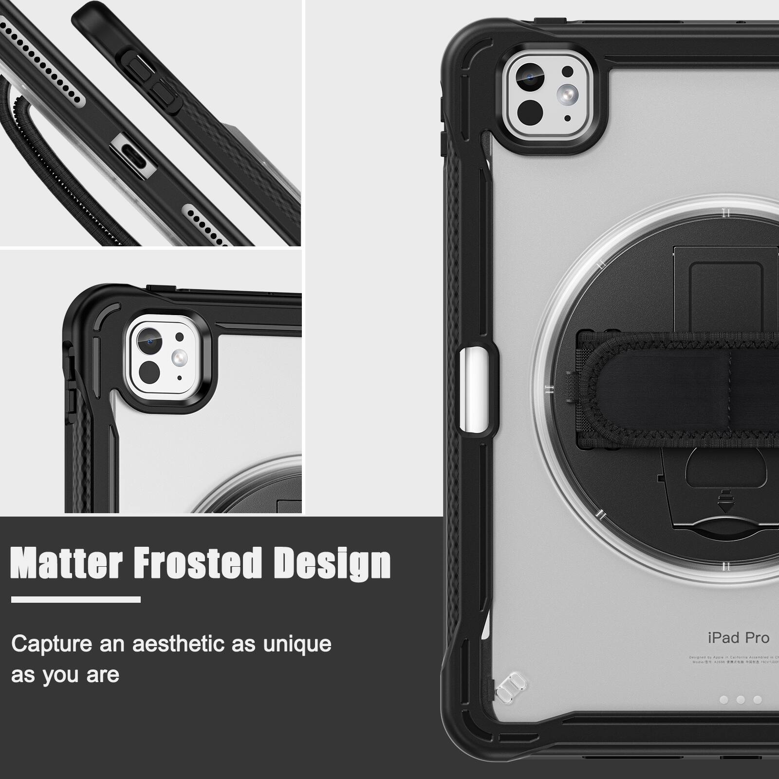 Matter Frosted Design  
Capture an aesthetic as unique as you are  

iPad Pro Imount: Y ruse Caltems SUGANBIES 6 R marks it (201 sin ADDE