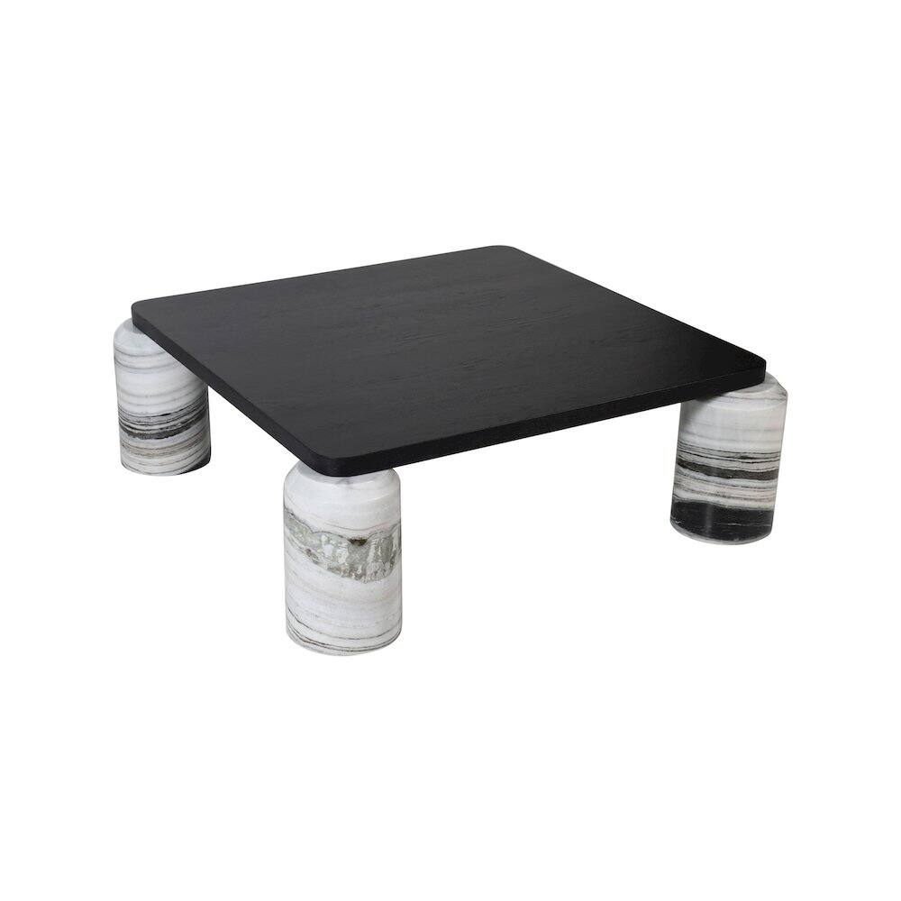 Alt View 1. Meridian Furniture - Ferrara Panda Coffee Table - Panda.
