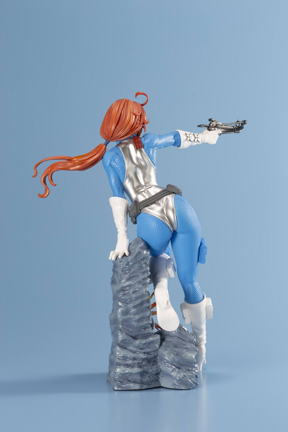 Alt View 4. PopMarket - Kotobukiya G.I. Joe: Scarlett Sky-Blue Color Bishoujo Statue   - COLLECTIBLES - Multicolor.