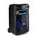 Angle Zoom. QFX - Bluetooth Rechargeable Speaker with Smart APP Control and LED Lights - Black.