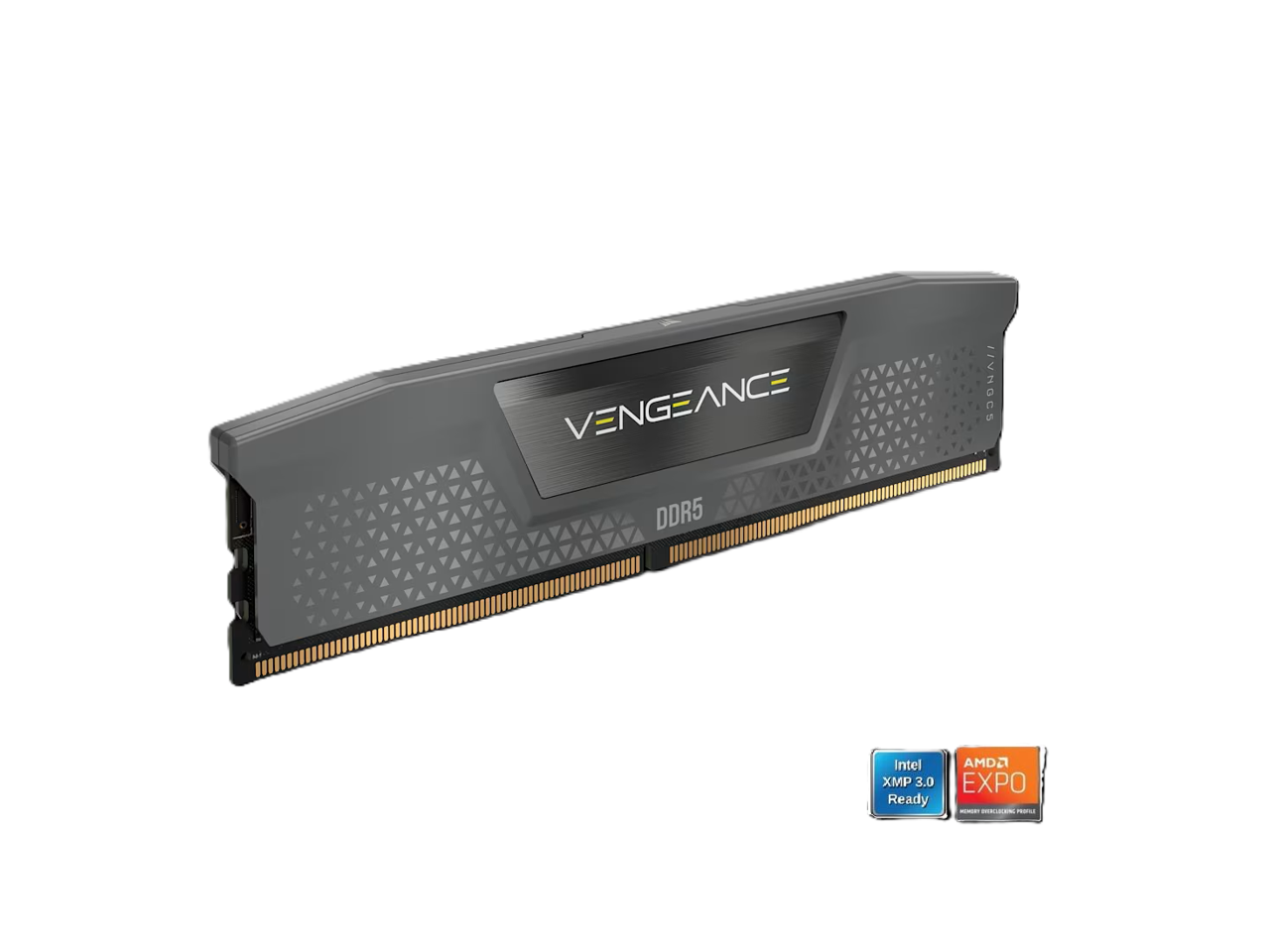 CORSAIR - Vengeance 16GB 288-Pin PC RAM DDR5 6000 (PC5 48000) Desktop memory Model CMK16GX5M1D6000Z38 - Gray price history on PriceWatchPro