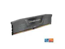 CORSAIR - Vengeance 16GB 288-Pin PC RAM DDR5 6000 (PC5 48000) Desktop memory Model CMK16GX5M1D6000Z38 - Gray