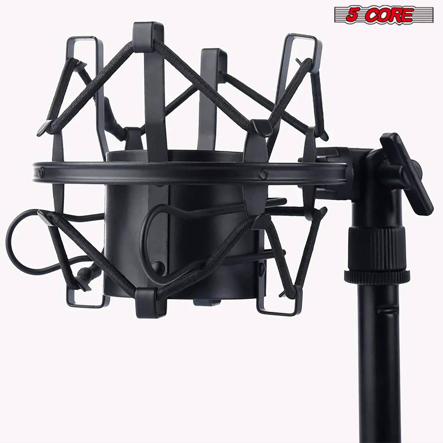 Back. 5 CORE - Recording Microphone Podcast Bundle Professional Condenser Cardioid Mic Kit w Boom Arm-REC SET.