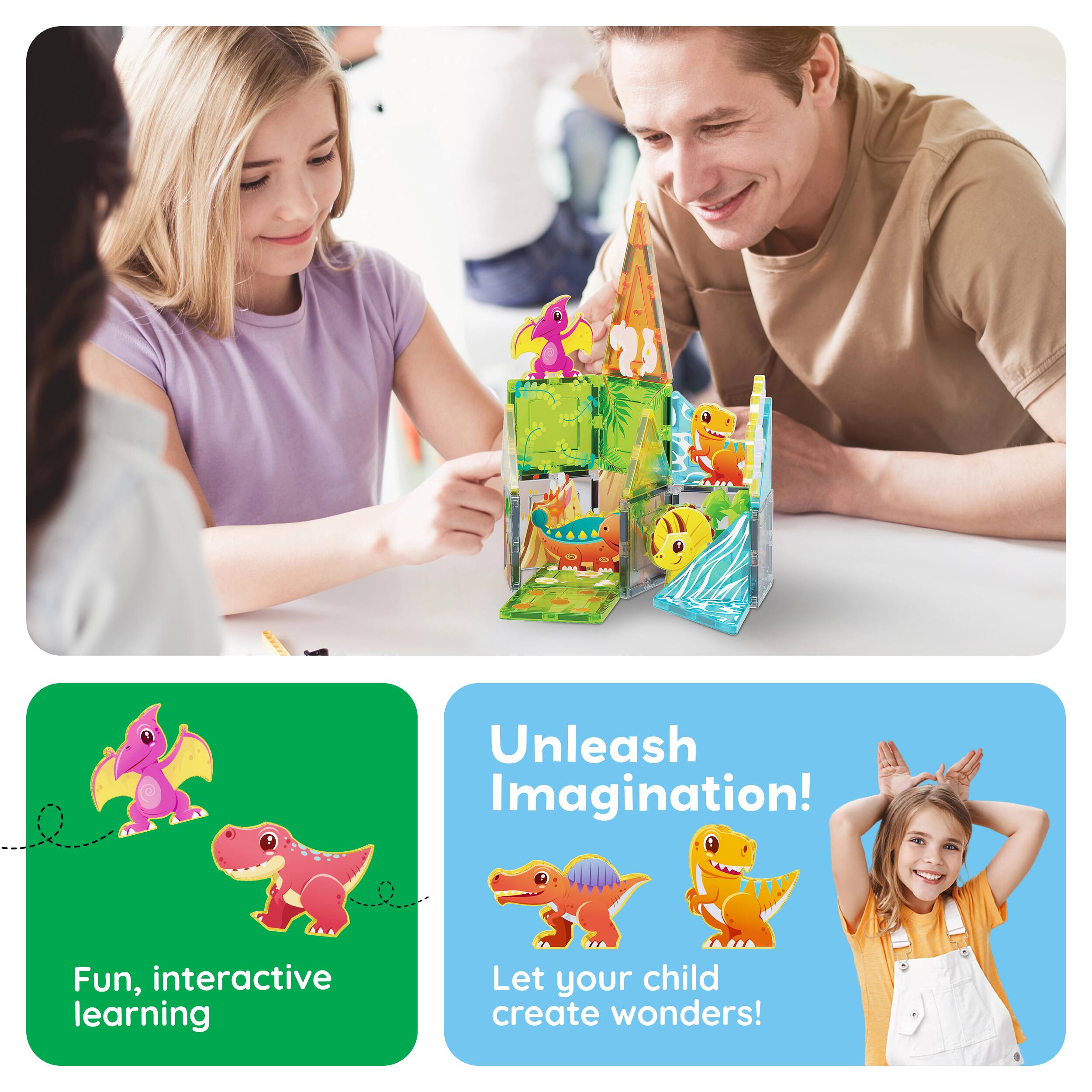 Unleash Imagination!  
Fun, interactive learning  
Let your child create wonders!