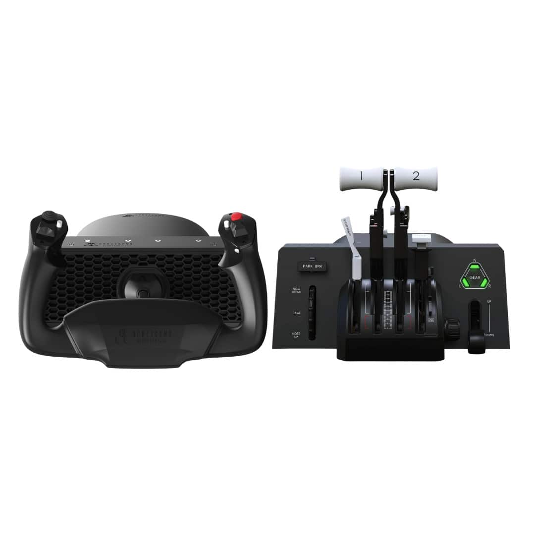 Honeycomb Aeronautical - Alpha Flight Controls LITE and Bravo Throttle Quadrant - Black