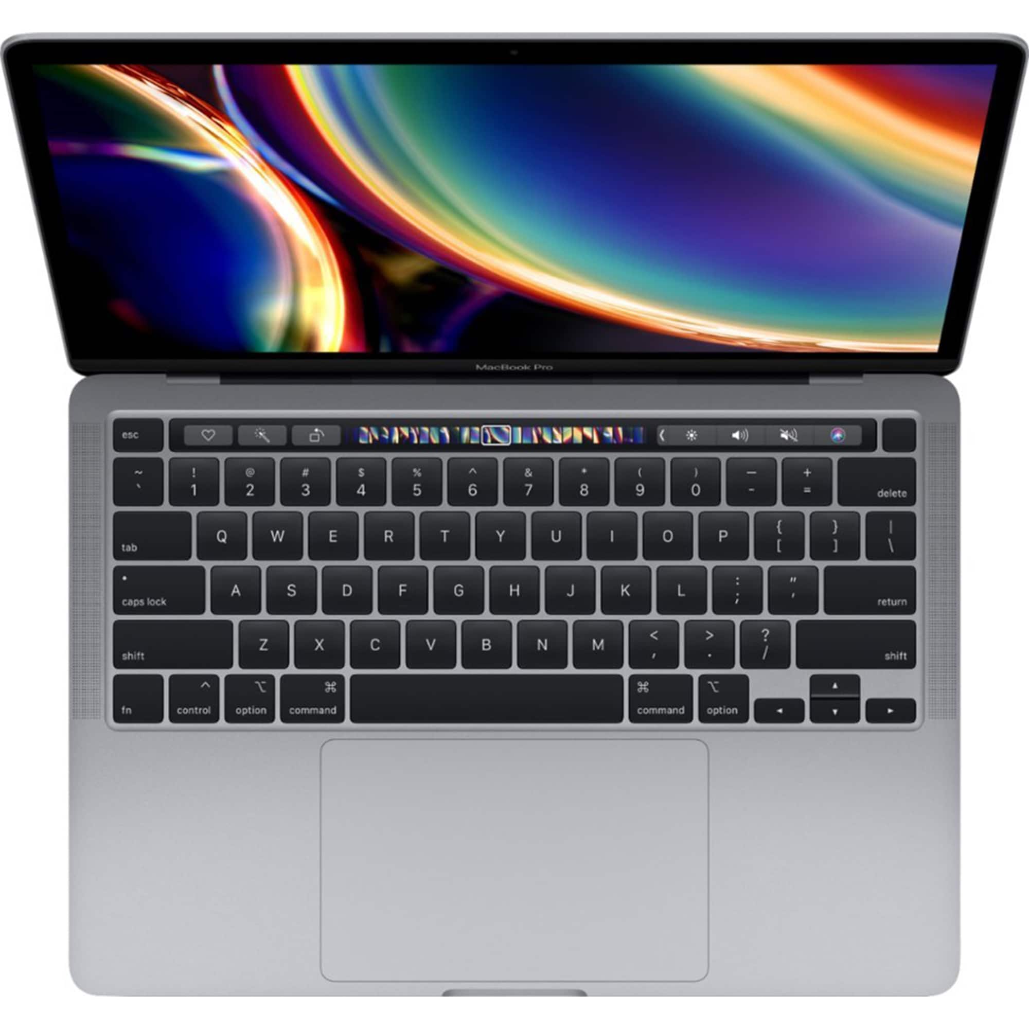 Alt View Zoom 1. Apple - MacBook Pro 13" (2020) Refurbished 2560x1600 - Intel 8th Gen Core i5 with 8GB Ram - Intel IrisPlus 645 - 256GB SSD - Space Gray.
