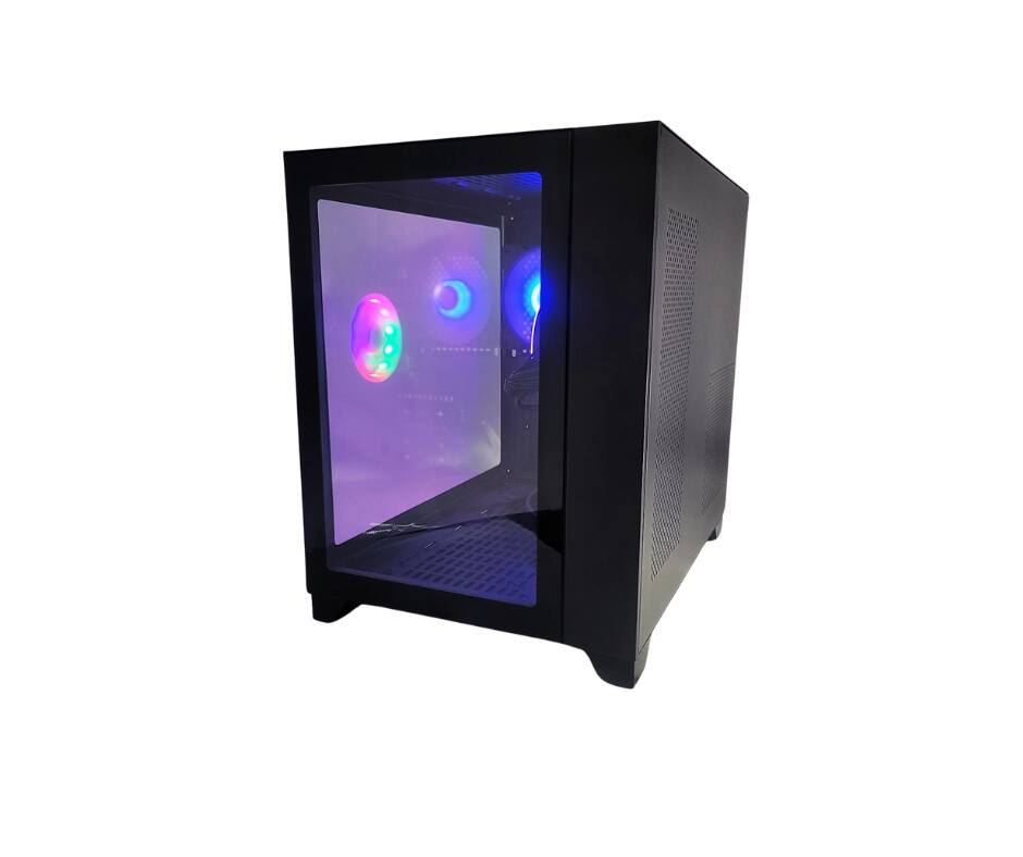 Alt View 1. Odyssey Computers - Vesta V2 Gaming Desktop, Intel Core i5 upto 4.3GHz - 16GB RAM - 1TB NVMe SSD - NVIDIA GeForce GTX 1660S WiFi  W11P - Black.