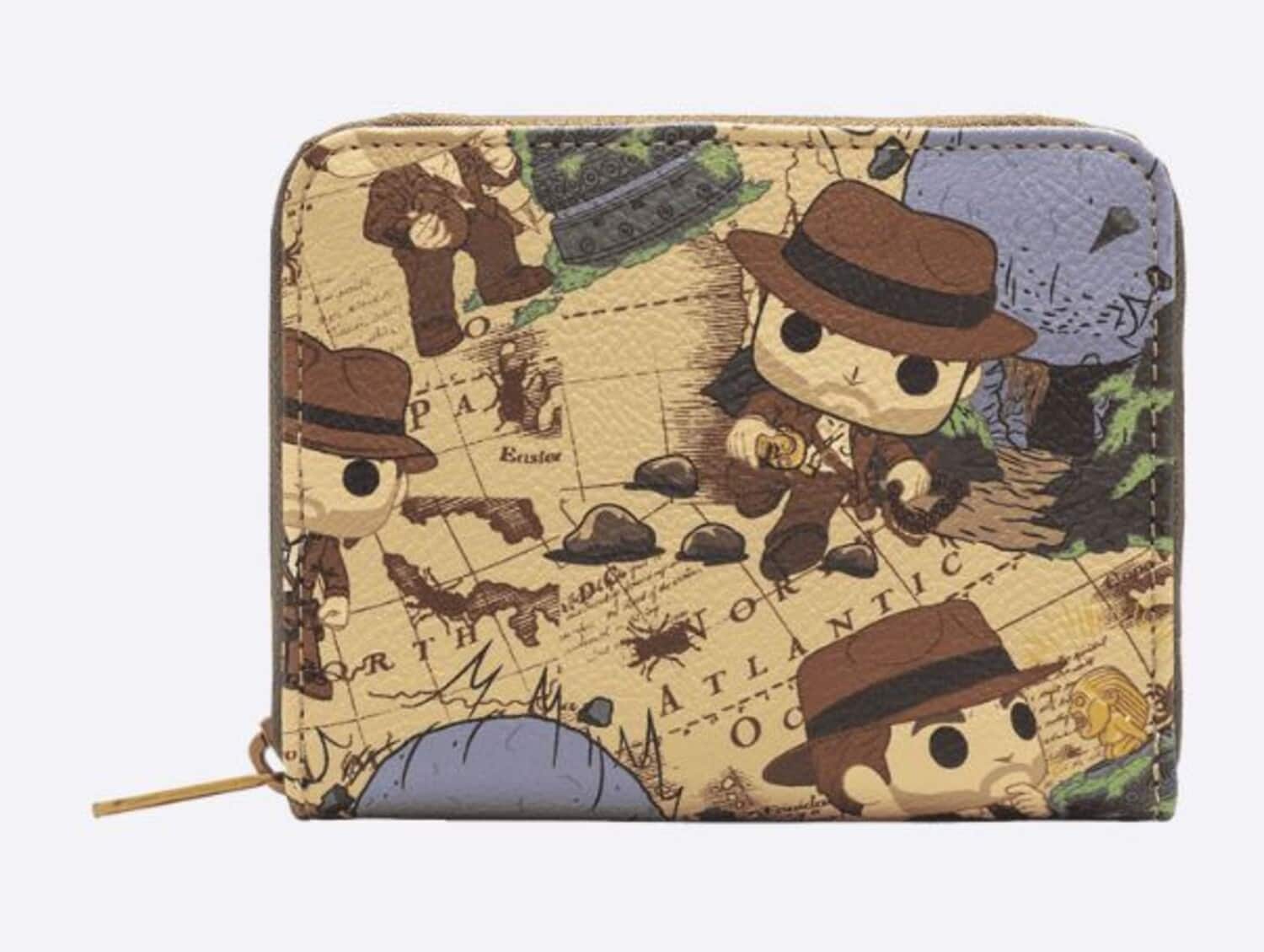 FUNKO POP! WALLET: INDIANA JONES RAIDERS AOP - APPAREL - Multicolor