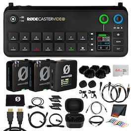 RODE - RODECaster Video All-in-One Production Console| Integrated Audio & Video Mixer + More