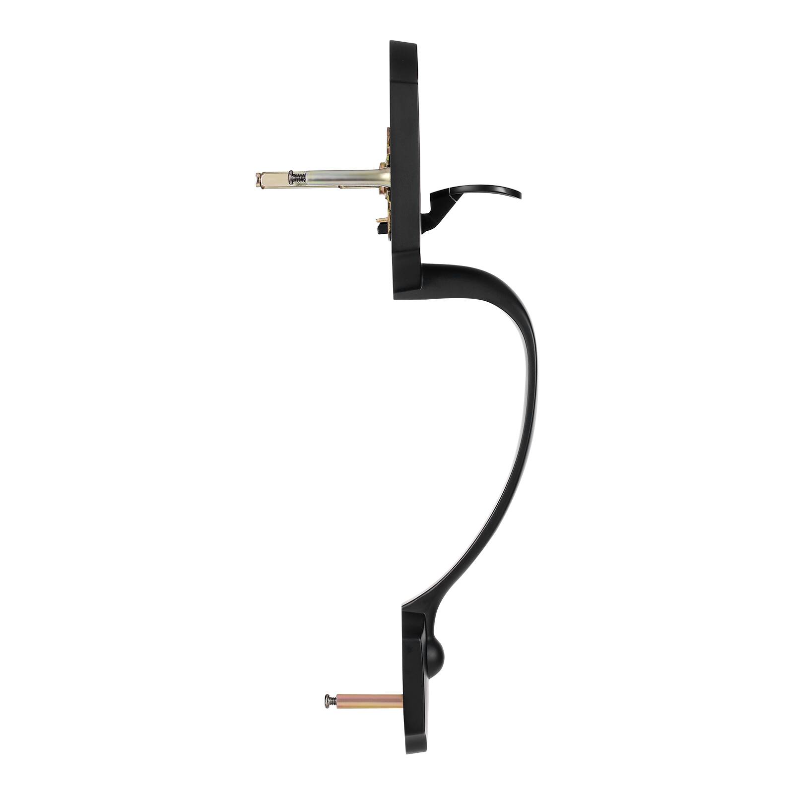 Alt View 5. VEVOR - Front Door Handle and Deadbolt Set, Matte Black Front Door Lock Set, Adjustable Hole Spacing Single Cylinder Handleset - Black.