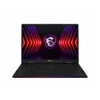 MSI - Raider 18 HX 18" Gaming Laptop 3840x2400 UHD+ - Intel 14th Gen Core i9 with 128GB - NVIDIA GeForce RTX 4080 - 2TB SSD - Black - Front_Zoom