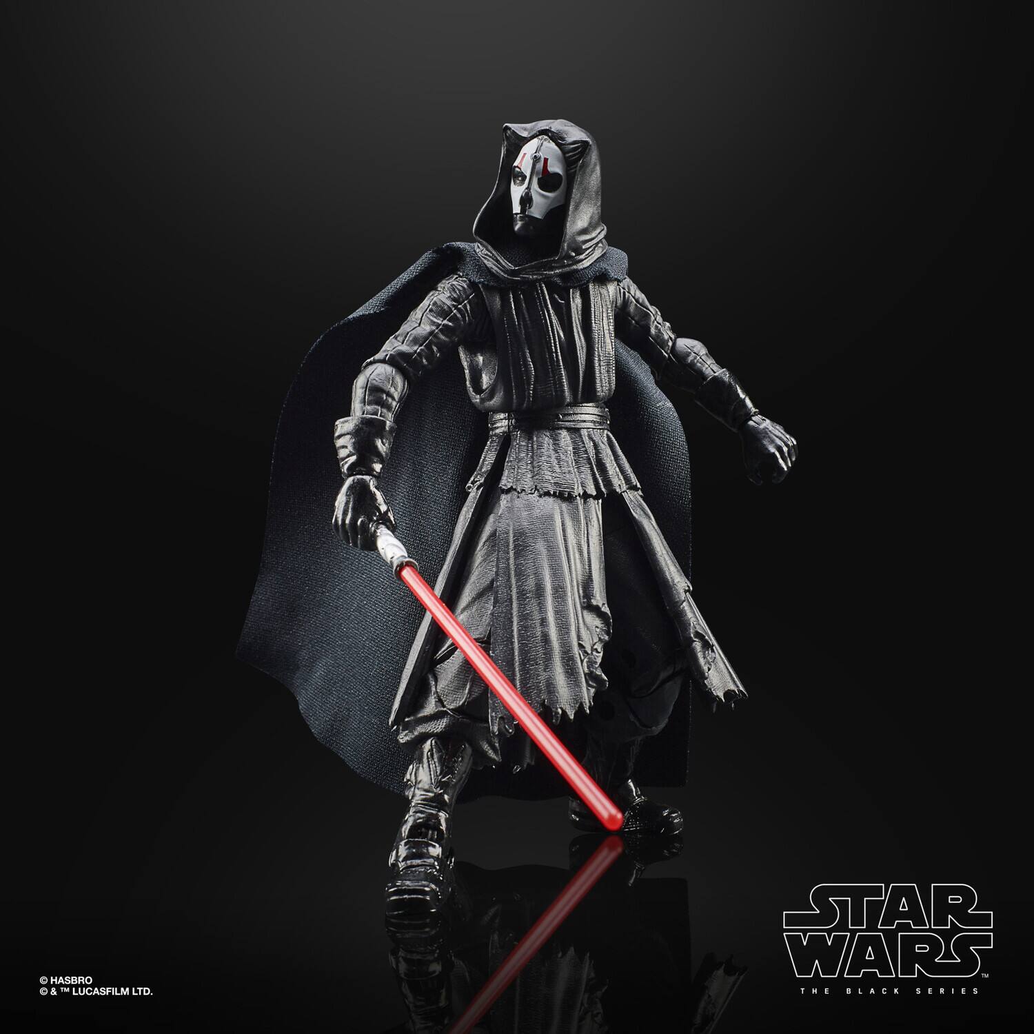 The text on the image is:

"© HASBRO © & ™ LUCASFILM LTD. STAR WARS - THE BLACK SERIES"