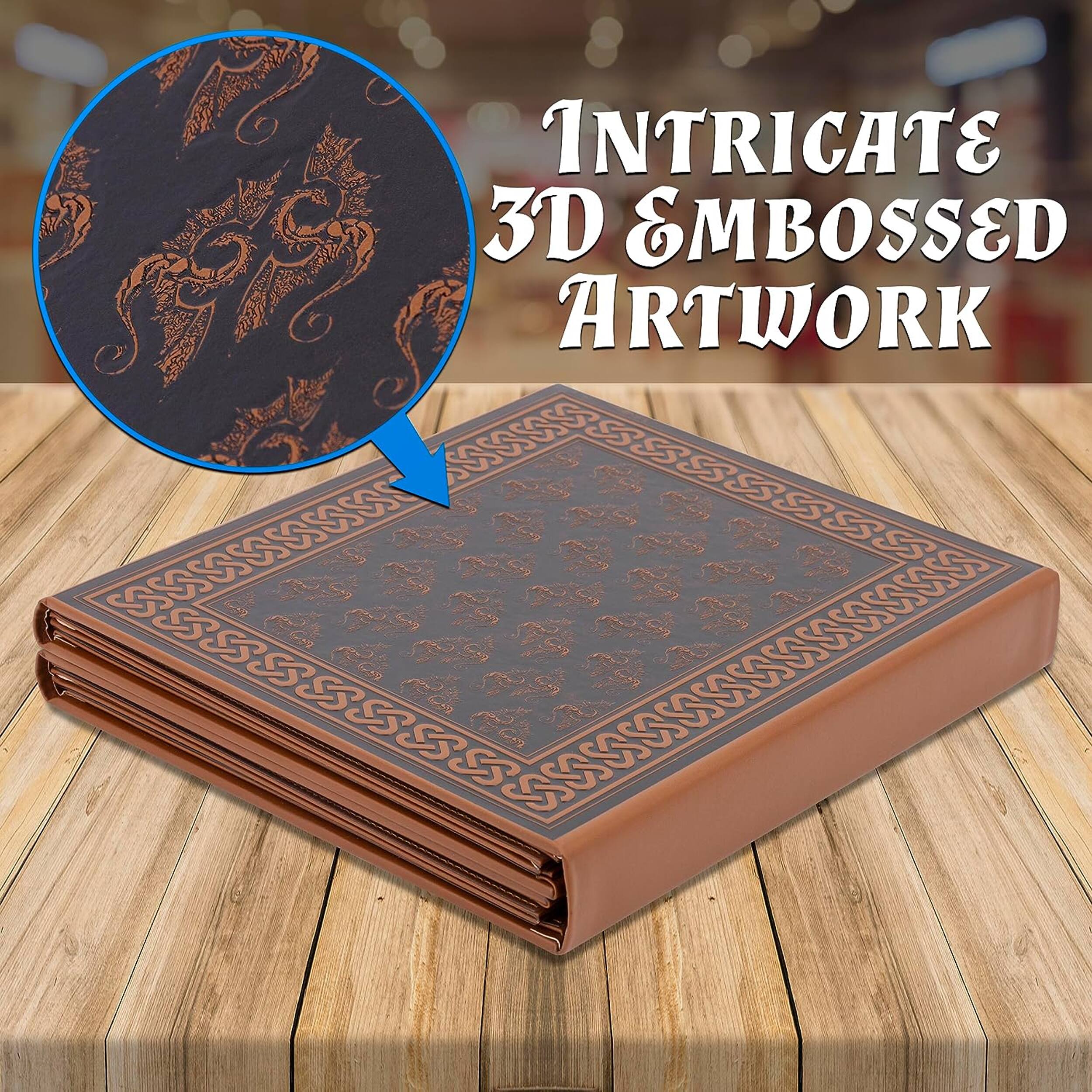 INtricate 3D Embossed Artwork