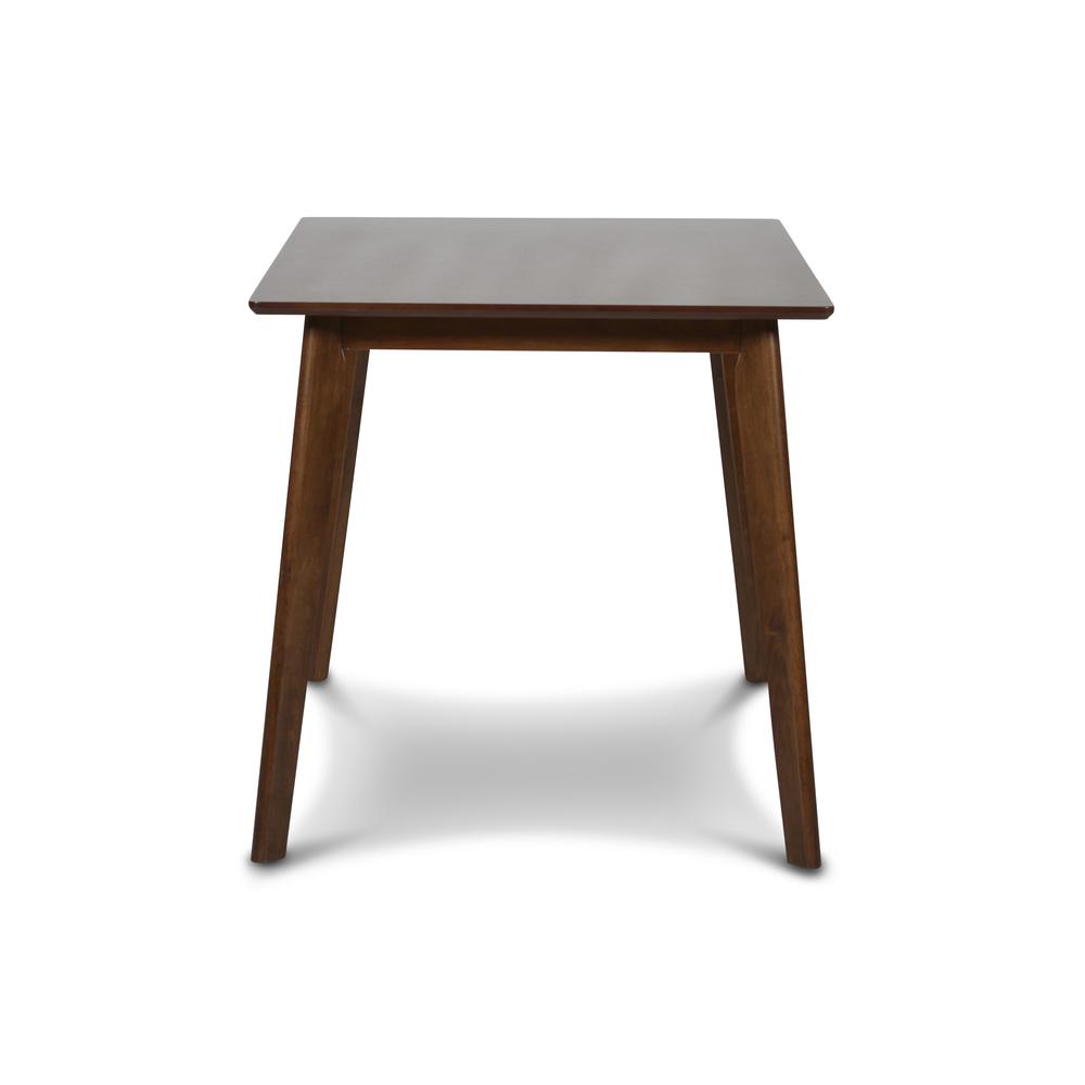 Alt View 4. New Classic Furniture - Furniture Morocco 5-Piece Mid-Century Wood Dining Set in Gray - Gray.