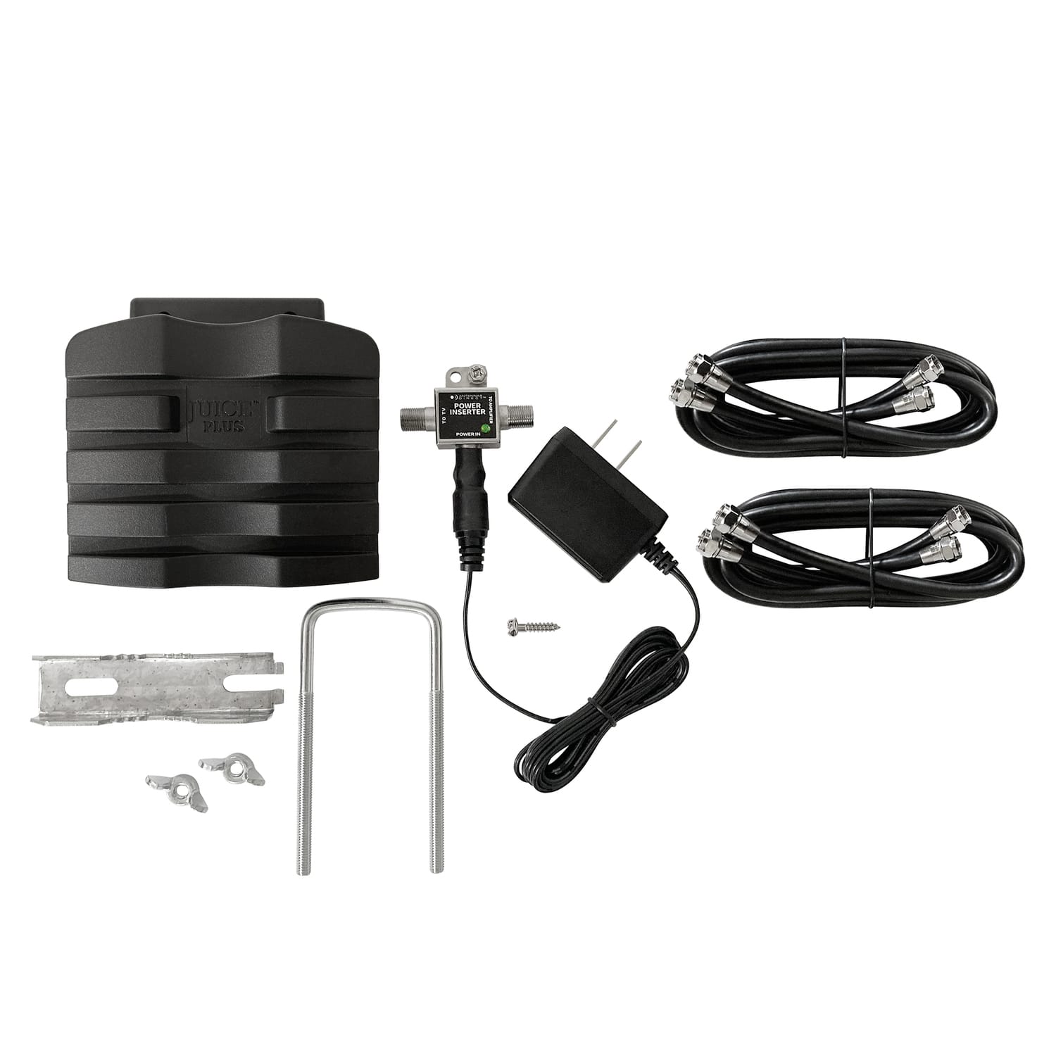 Antennas Direct - ClearStream JUICE Plus Preamplifier for TV Antennas - Black