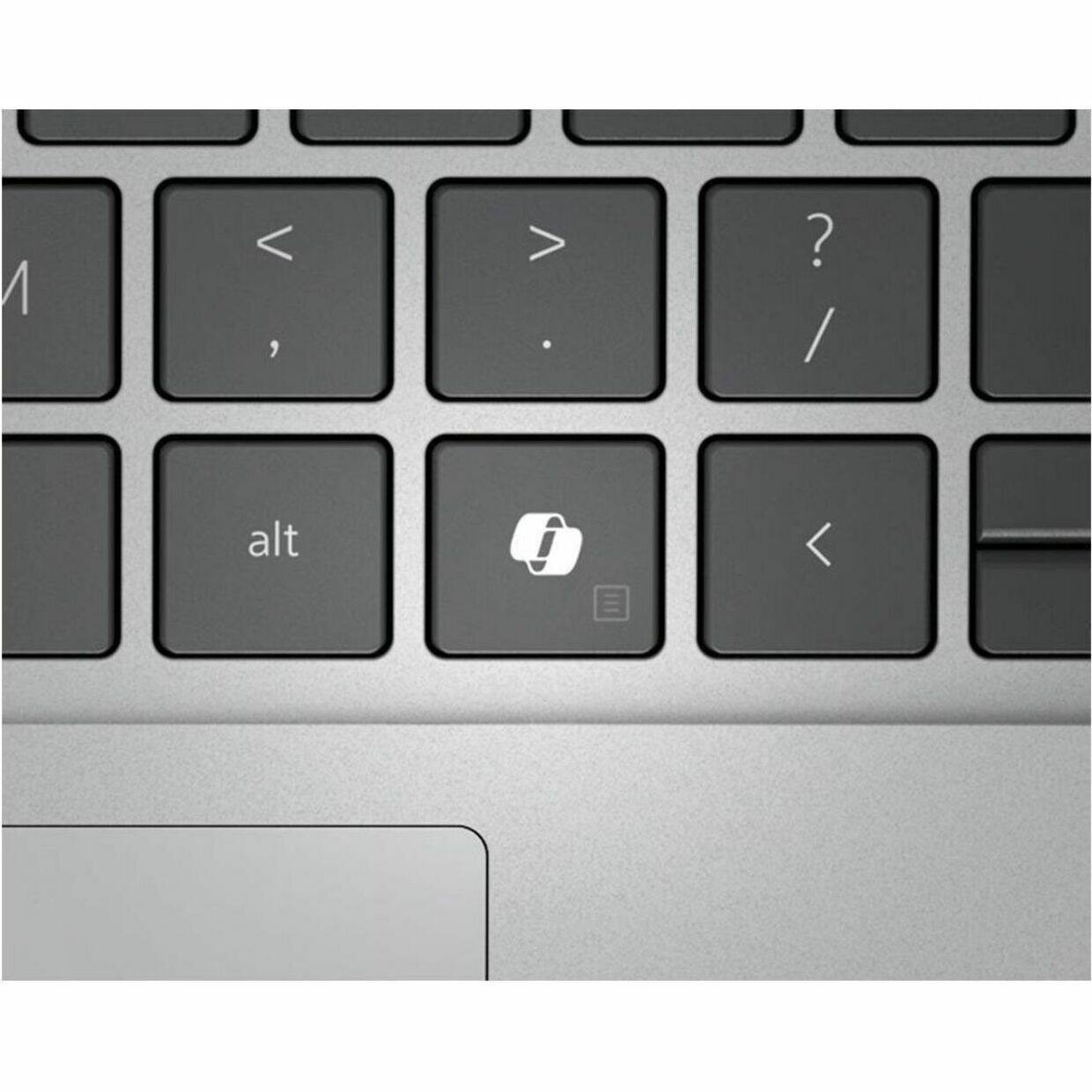 Alt View 27. Dell - Pro 13 Plus 2-in-1 13.3" IPS LCD 1920 x 1200 (Full HD Plus) Touch Screen Laptop - Intel Core Ultra 7 with 16GB Memory - Silver.