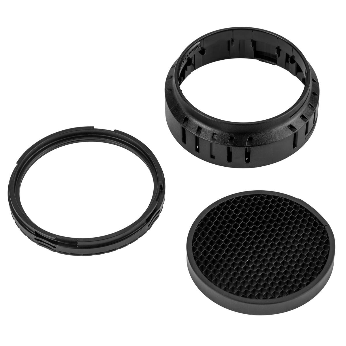 Alt View 4. Flashpoint - Flashpoint BD-10 Barndoor Kit For The XPLOR 300 Pro Monolight.
