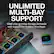 UNLIMITED MULTI-BAY SUPPORT
Meet your growing storage demands with support for multiple drive bays.