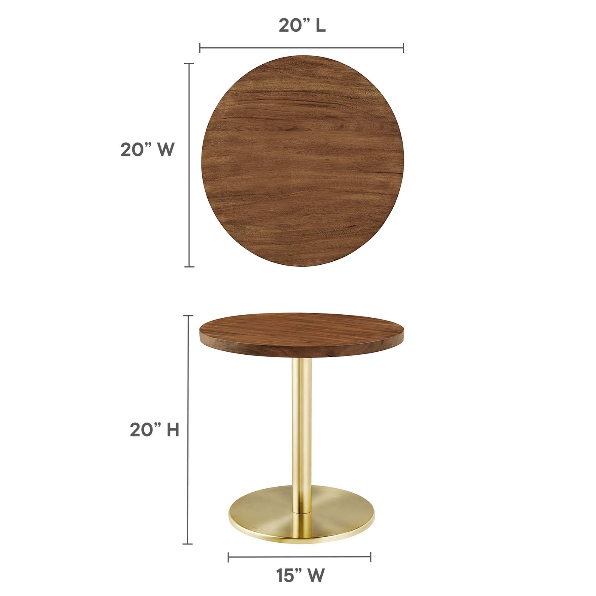 20" L  
20" W  
20" H  
15" W