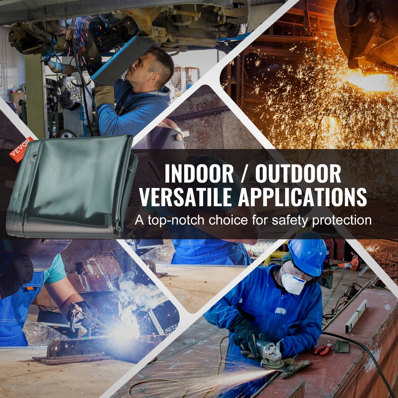 INDOOR / OUTDOOR  
VERSATILE APPLICATIONS  
A top-notch choice for safety protection