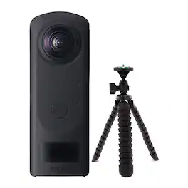 Ricoh - Theta Z1 360 Camera with 51GB Internal Storage with 10-Inch Spider Tripod