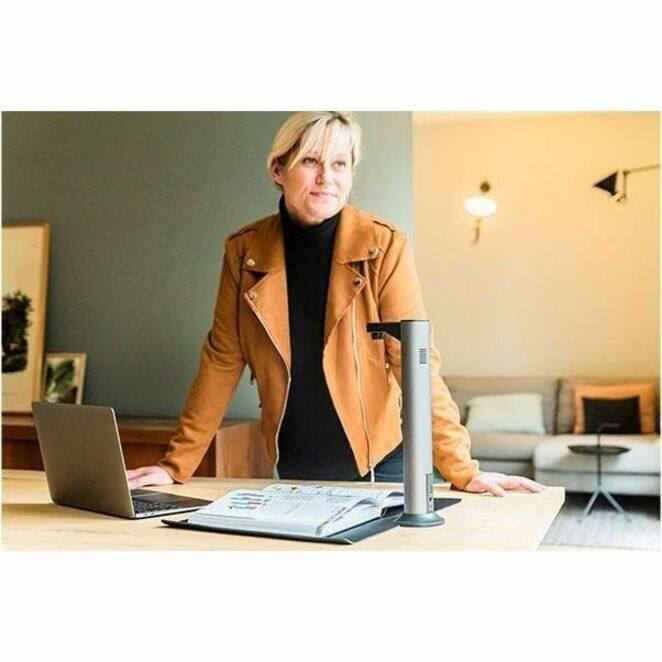 Alt View 3. IRIS - I.R.I.S. IRIScan Desk 7 Pro Overhead Scanner - 4912 x 3680 dpi Optical - 24-bit Color - Color, Grayscale Scan - Book - Color.