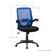 Alt View 17. CorLiving - WHR-505-O Workspace High Mesh Back Office Chair in Blue - Blue.