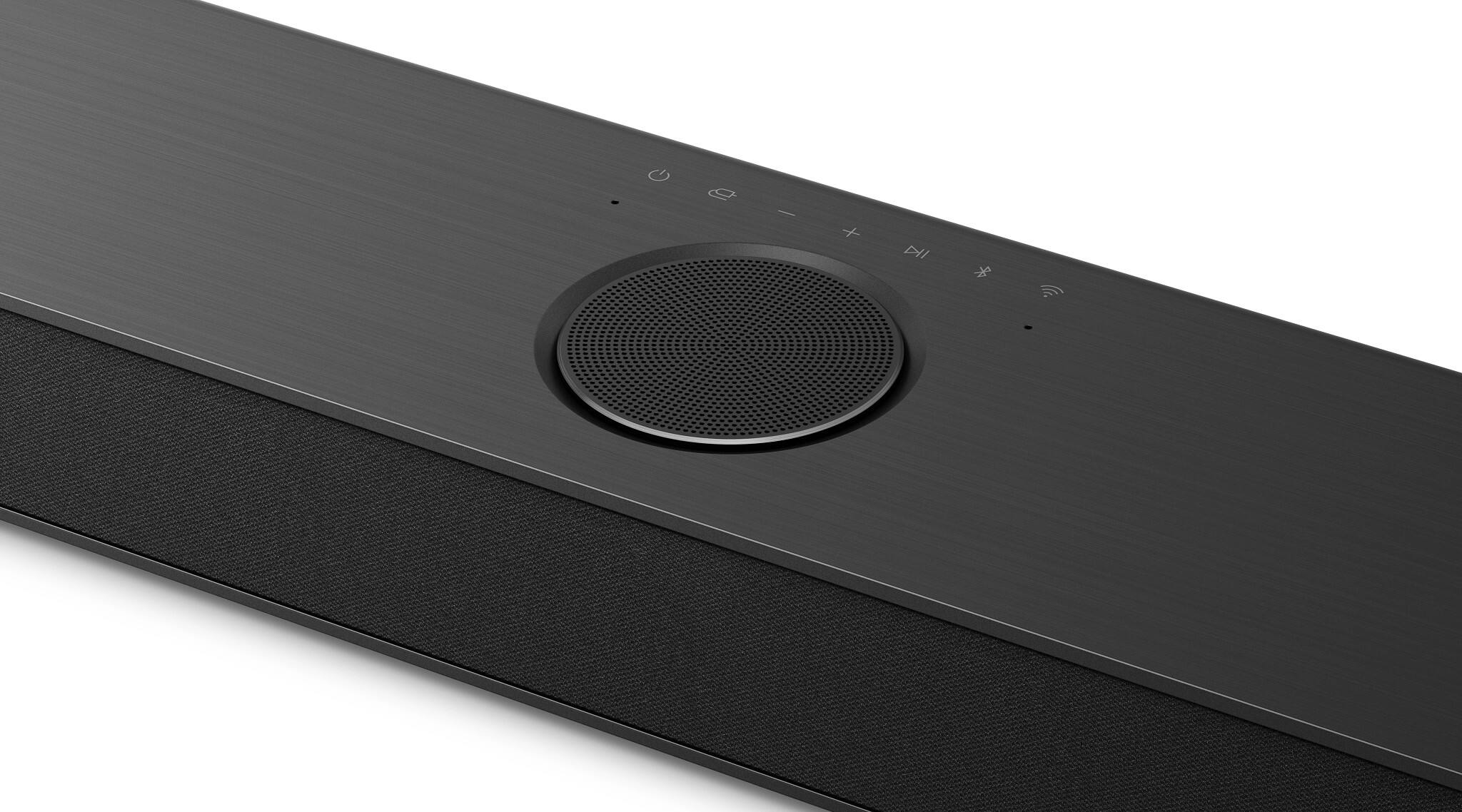 Alt View 12. LG - 5.1.3-Channel S80TR Home Theater Soundbar with Wireless Subwoofer and Rear Speakers, Dolby Atmos, WOW Orchestra - Black.