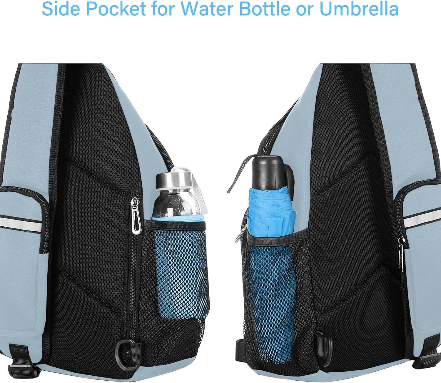 Side Pocket for Water Bottle or Umbrella