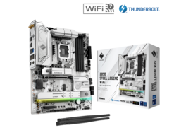 ASRock - Z890 Steel Legend WiFi LGA 1851 Intel Z890 ATX Motherboard