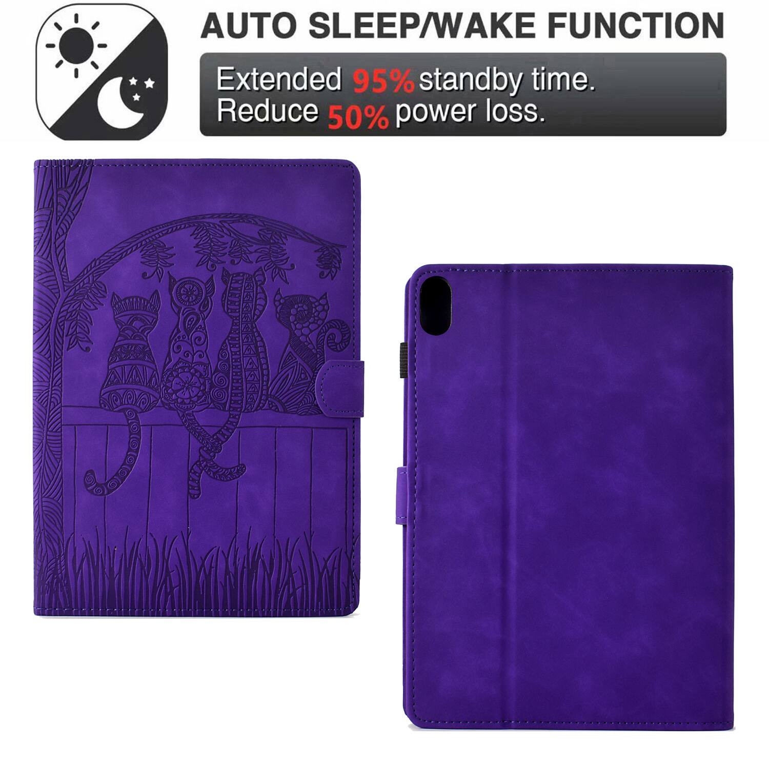 AUTO SLEEP/WAKE FUNCTION  
Extended 95% standby time.  
Reduce 50% power loss.