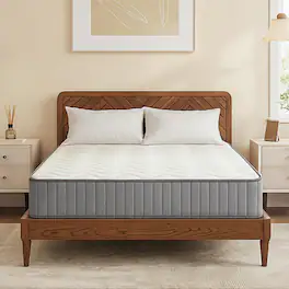 Alchemy Casas - Hybrid Queen Mattress Made In Size Mattresses A Box Gel Memory Foam Colchones With Pocket Coils - Full 10"