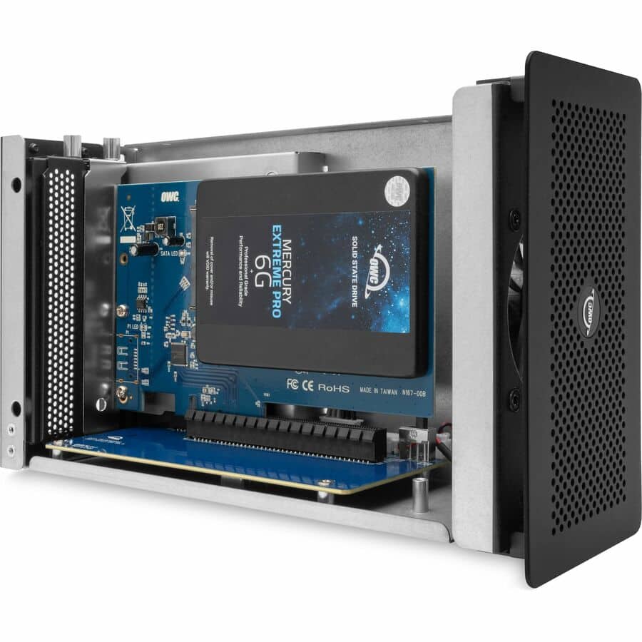 OWC Mercury Helios 5S Thunderbolt 5 (USB C) External PCIe and