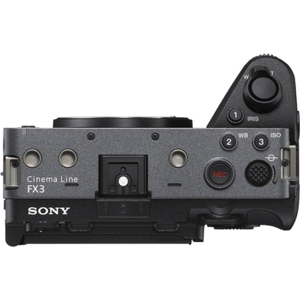 W  
T  
1  
IRIS  
2  
WB  
3  
ISO  
Cinema Line FX3  
REC  
SONY