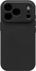 Front. dbrand - MNML Case with MagSafe for Apple iPhone 18 Pro / iPhone 17 Pro - Black.
