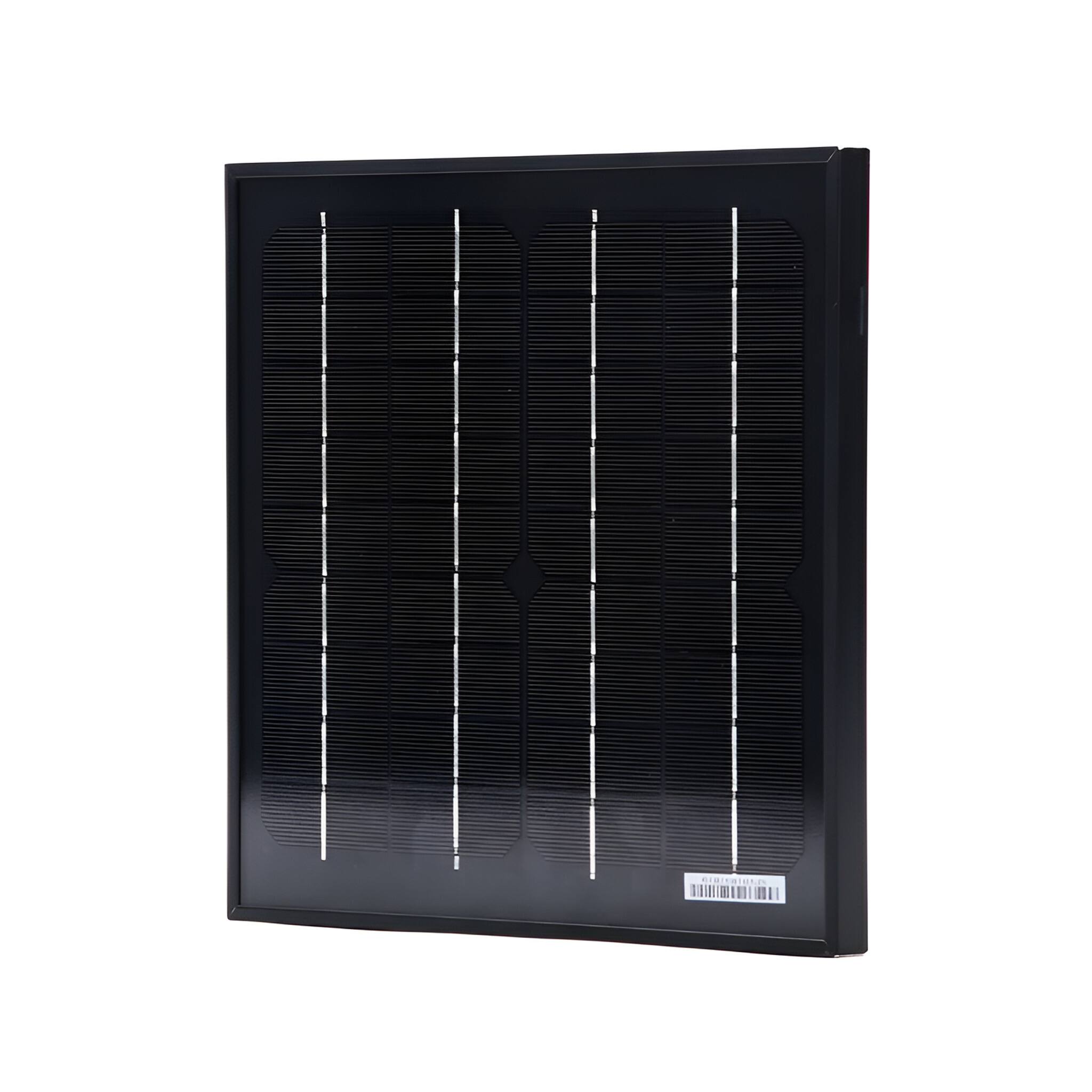 Left. Spartan Camera - Spartan 10W Solar Panel for GoLive and Ghost Trail Cameras with Compact Design.