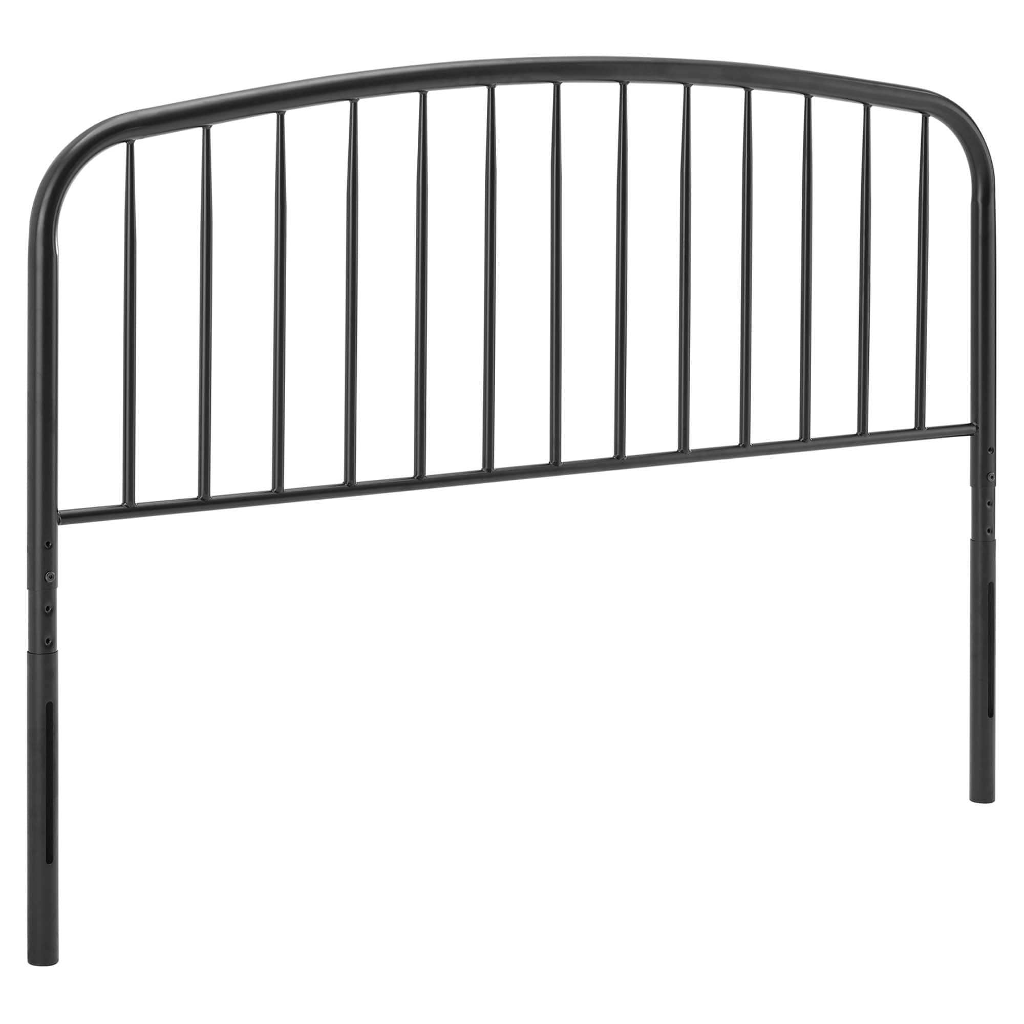 Nova Metal Queen Headboard by Modway - Black